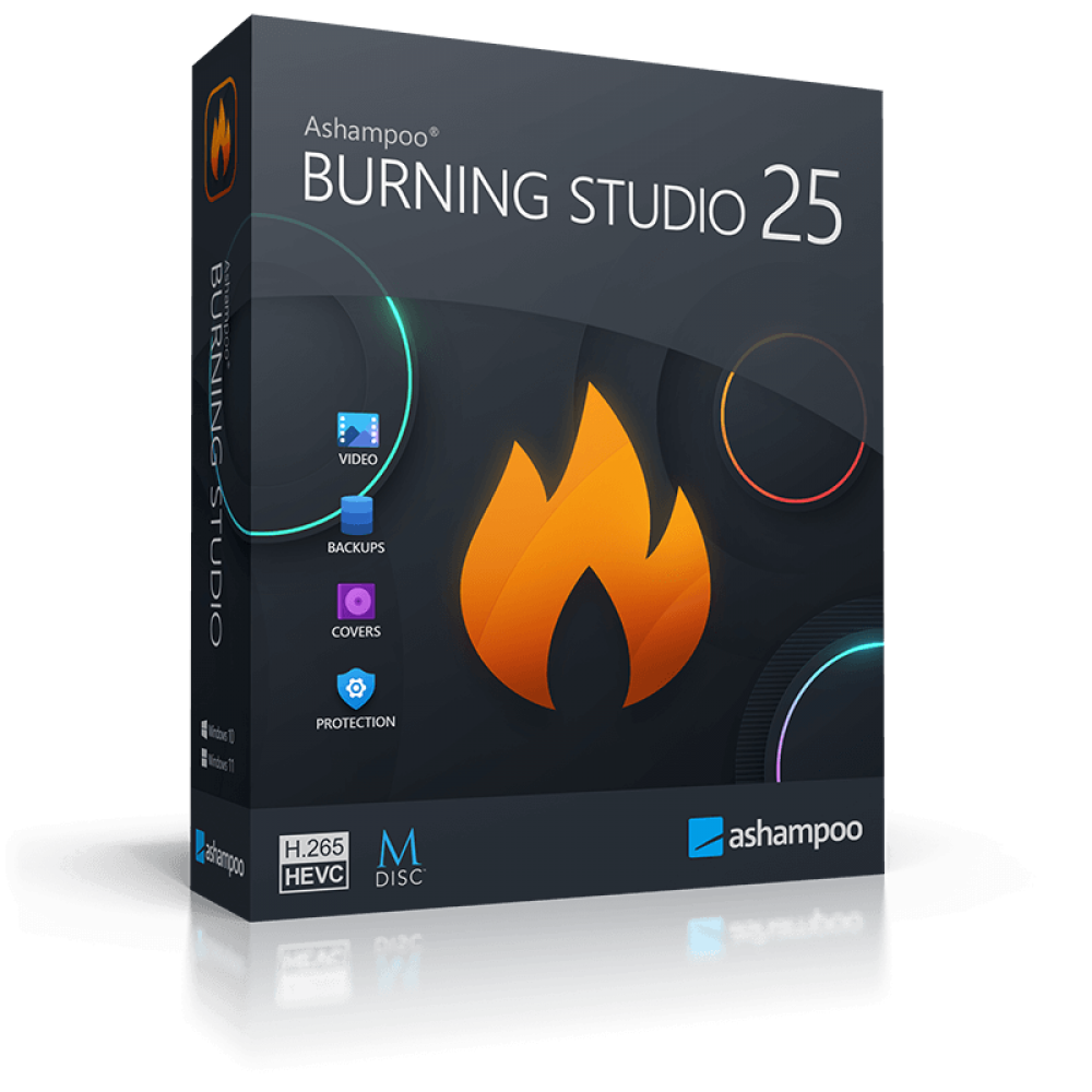 Ashampoo Burning Studio 25 (1 PC - perpetual) ESD