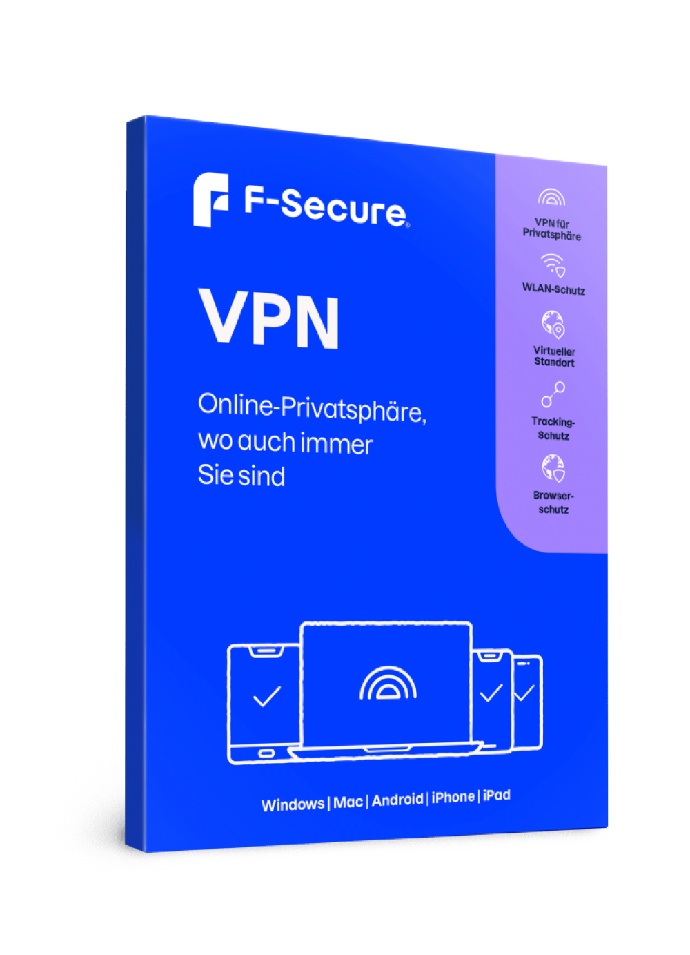 F-Secure VPN (3 Devices - 1 Year) ESD