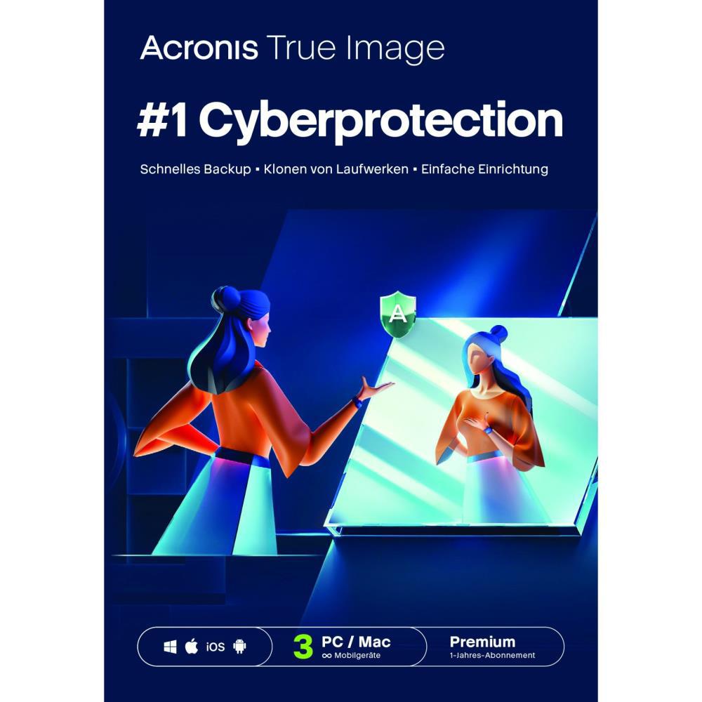 Acronis True Image Premium (3 D - 1 Y) 1 TB ESD