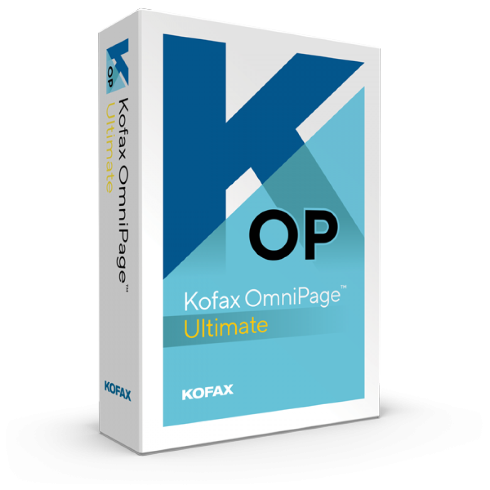 Tungsten / Kofax OmniPage 19.0 WIN Ultimate Vollversion