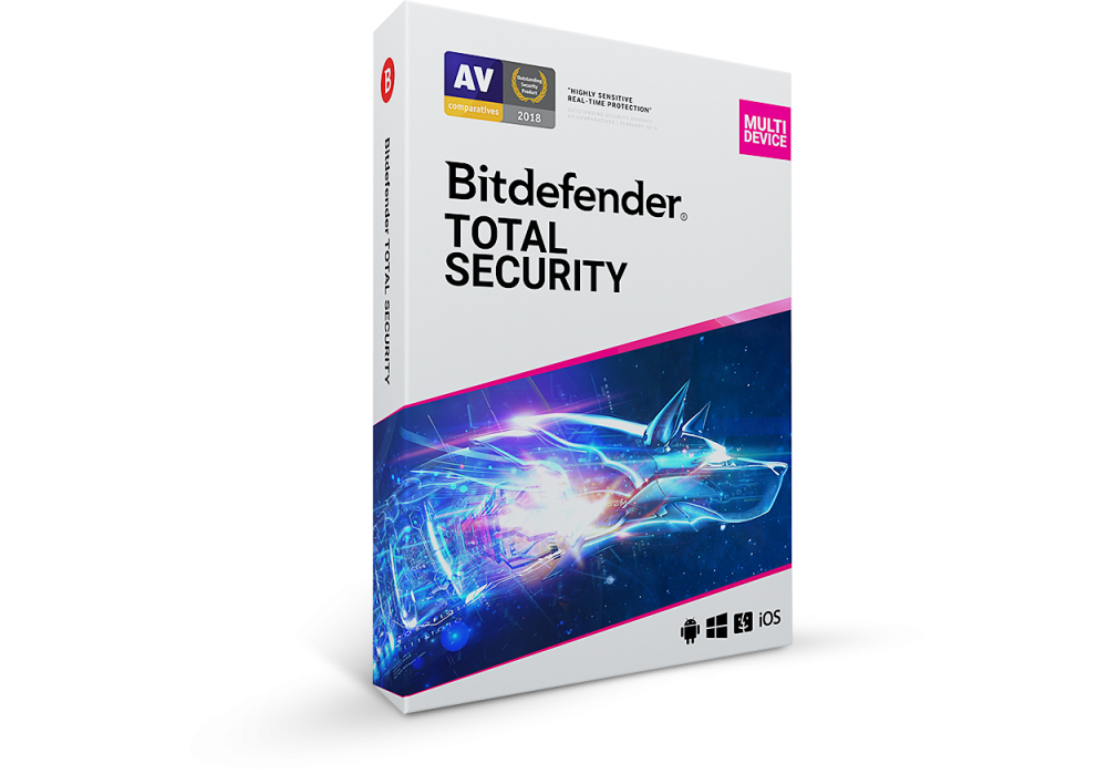 Bitdefender Total Security (3 Device - 1 Year) EU ESD